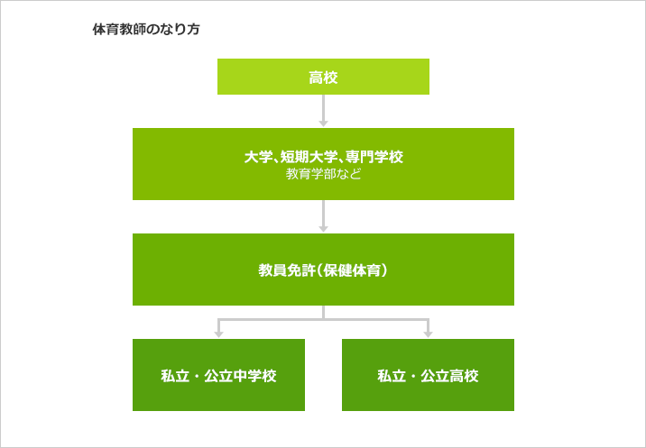 体育 の 先生 に なるには