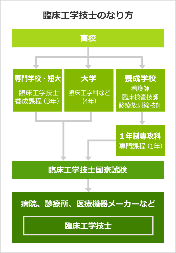 臨床工学技士になるには 臨床工学技士の口コミも掲載 みんなの専門学校情報